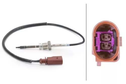 Sensor, uitlaatgastemperatuur HELLA 6PT 014 494-111)