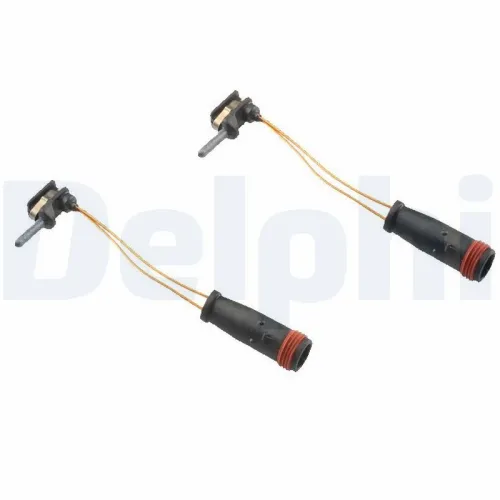 Waarschuwing: contact, slijtage van de remblokken DELPHI LZ0153)