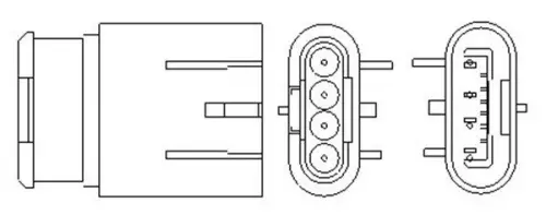 LAMBDASONDE MAGNETI MARELLI 466016355154)