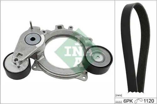 ZESTAW PASKA WIELOROWK. AUDI 2,0TDI MILD HYBRID Schaeffler INA 529 0573 10)