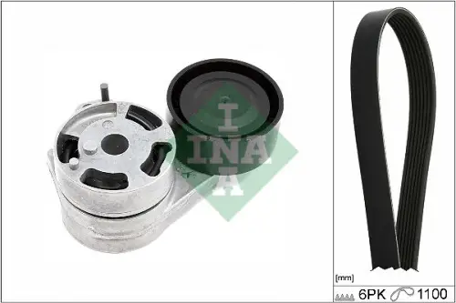 ZESTAW PASKA WIELOROWK. VW 2,0 TSI Schaeffler INA 529 0576 10)