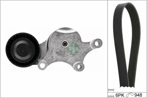 Poly V-riem set Schaeffler INA 529 0577 10)