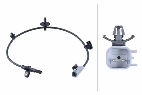 CZUJNIK ABS OPEL T. MOKKA A, X 1,4-1,7 12- LE HELLA 6PU 358 252-911)