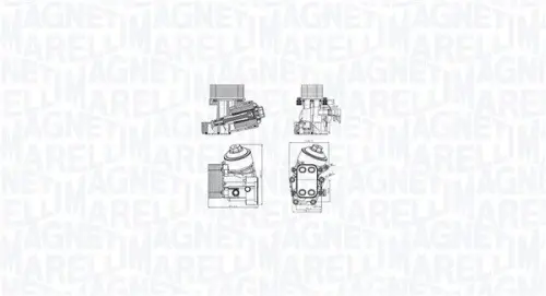 Oliekoeler, motorolie MAGNETI MARELLI 350300004100)