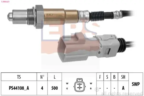 SONDA LAMBDA TOYOTA C-HR II HYBRID 23- EPS 1.998.621)