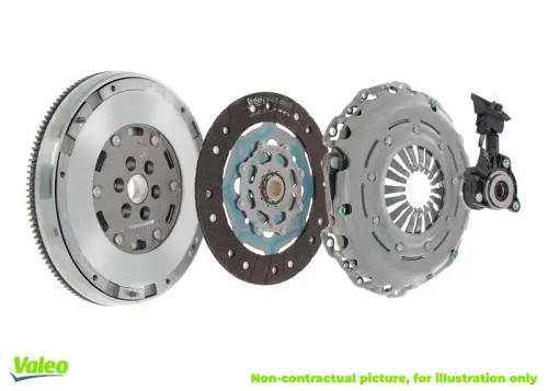 SPRZĘGŁO KPL. FORD TOURNEO/TRANSIT 2,2 TDCI 08-15 DMF VALEO 837606)
