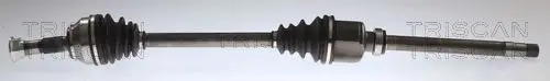 PÓŁOŚ CITROEN/ PEUGEOT/ OPEL 2,0/2,2 BLUEHDI JUMPER PR1125MM TRISCAN 8540 28722)