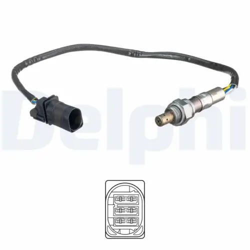 SONDA LAMBDA VW POLO 1,4 01- DELPHI ES21132-12B1)