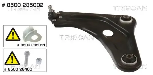 Draagarm, wielophanging TRISCAN 8500 285002)
