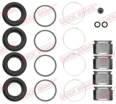ZESTAW NAPR. ZACISKU HAM. SUBARU P. IMPREZA 2,0-2,5 98-07 Z TŁOCZKIEM QUICK BRAKE 114-5558)