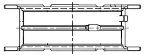 Hoofdlager MAHLE 001 FL 21834 000)