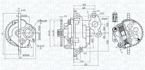 Oliepomp MAGNETI MARELLI 351516000011)