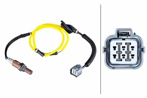 SONDA LAMBDA HONDA ACCORD VII 2,0 03- HELLA 6PA 358 221-961)