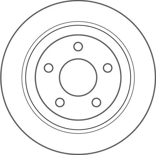 TARCZA HAM. FORD T. PUMA 1,0-1,5 19- TRW DF6928)