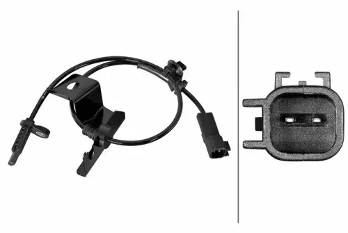 CZUJNIK ABS FORD P. TOURNEO CUSTOM, TRANSIT 12- LE/PR HELLA 6PU 358 218-671)