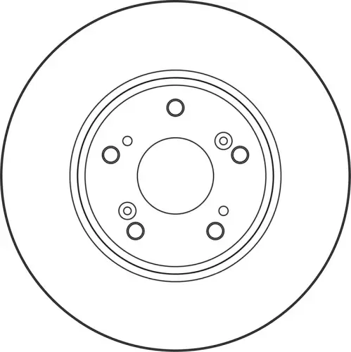 TARCZA HAM. HONDA P. CIVIC/HR-V 1,5-2,0 EHEV 21- TRW DF4129S)