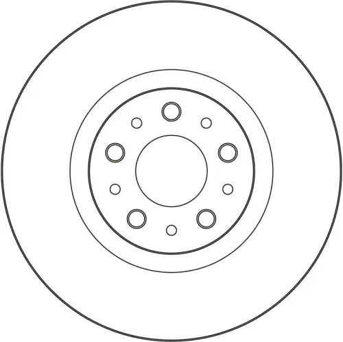 TARCZA HAM. FIAT P. TIPO 1,0-1,6 20- TRW DF4138)