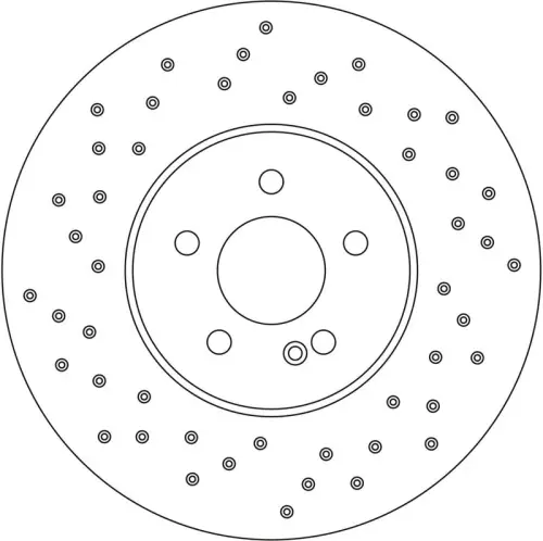 TARCZA HAM. DB P. C238/C257/W205/W213 1,5-3,0 4-MATIC 14- TRW DF6256S)