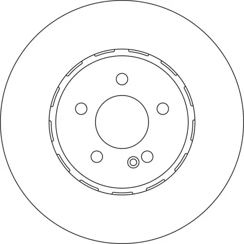 TARCZA HAM. DB T. C238/C257/X253/C253/W213 2,0-3,0 4-MATIC 15- TRW DF6286S)
