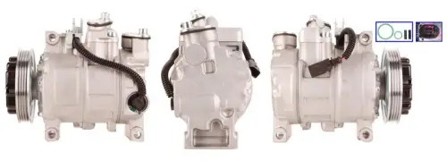 KOMPRESOR KLIMATYZACJI REGENEROWANY AUDI A4 B6 AVANT (8E5) 2.5 TDI QUATTRO ELSTOCK 51-0139)