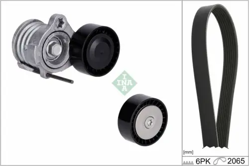 ZESTAW PASKA WIELOROWK. CHEVROLET CAPTIVA 2,0D Schaeffler INA 529 0607 10)