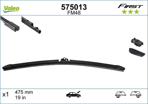 PIÓRO WYCIERACZKI FIRST MULTICONNECTION 475MM AUDI, DB VALEO 575013)
