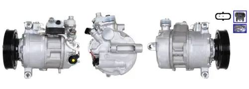 KOMPRESOR KLIMATYZACJI REGENEROWANY MERCEDES-BENZ KLASA GLA (X156) GLA 200 (156.943) ELSTOCK 51-1088)