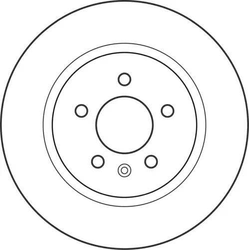 TARCZA HAM. OPEL T. INSIGNIA 1,5-2,0 17- TRW DF3936S)