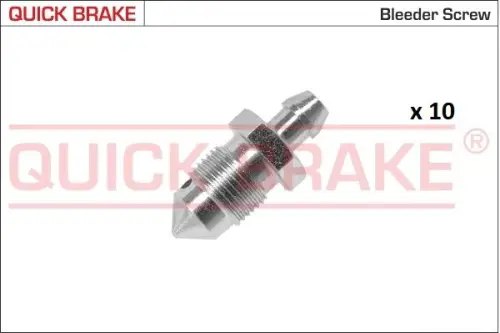 KPL=10SZT!!!! ODPOWIETRZNIK HAM. M12 X 1 S13 DŁ. 31 QUICK BRAKE 171-0040-10)