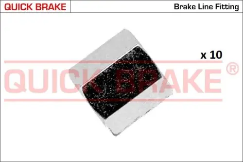 KPL=10SZT!!!! NAKRĘTKA PRZEWODU HAM. SZTYWNEGO M10X1 WEW.5 ZEW14X15.0 QUICK BRAKE 171-EV-10)