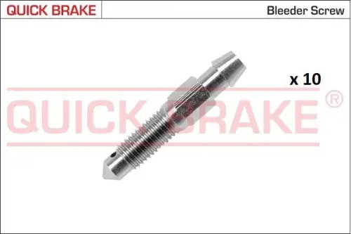 KPL=10SZT!!!! ODPOWIETRZNIK HAM. M7 X 1 S7 DŁ. 37 QUICK BRAKE 171-0087-10)