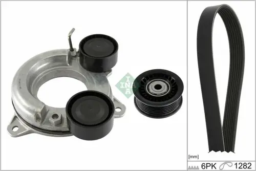 ZESTAW PASKA WIELOROWK. RENAULT 1,3 TCE (ROZRUSZNIKOALTERNATOR) Schaeffler INA 529 0603 10)
