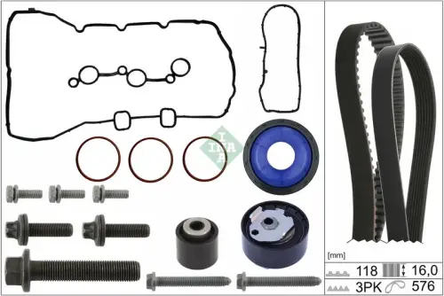 ZESTAW ROZRZĄDU PSA 1,2 PURETECH Schaeffler INA 530 0856 13)