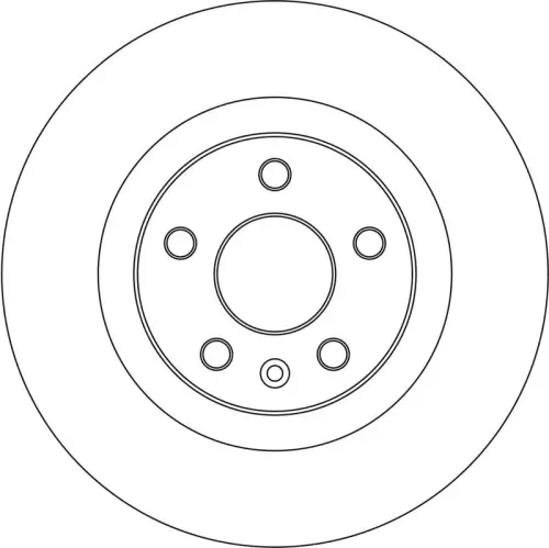 TARCZA HAM. VOLVO P. XC40 1,5-2,0 17- TRW DF6776S)