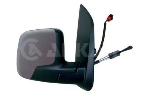 LUSTERKO ZEWNĘTRZNE CITROEN NEMO, FIAT FIORINO, QUBO, PEUGEOT BIPPER 11.07- PR ALKAR 9233351)