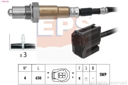 SONDA LAMBDA MAZDA 3 1,3-1,6 03- EPS 1.998.139)