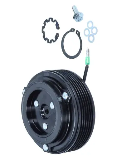 SPRZĘGŁO KOMPRESORA KLIMATYZACJI BMW CALSONIC CSV-613 V6 110/110MM MAXGEAR AC130215)