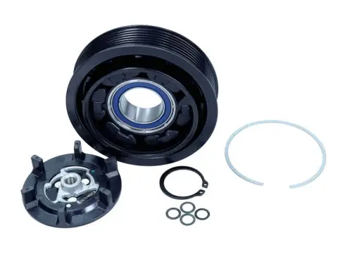 SPRZĘGŁO KOMPRESORA KLIMATYZACJI RENAULT DENSO 6SEL14C V7 124/119MM MAXGEAR AC130294)