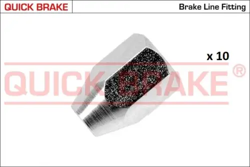 KPL=10SZT!!!! NAKRĘTKA PRZEWODU HAM. SZTYWNEGO M10X1 WEW. 5 ZEW. 15 X 23,0 QUICK BRAKE 171-HA-10)