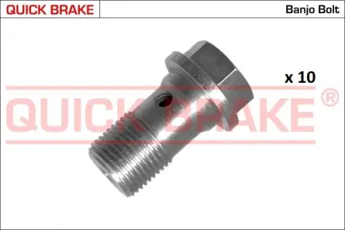 KPL=10SZT!!!! ŚRUBA PRZEWODU ELASTYCZNEGO - 12X1/28,9/S13 QUICK BRAKE 3253-10K)