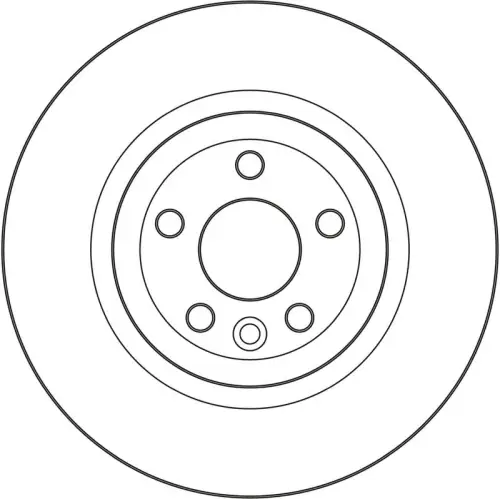 TARCZA HAM. LAND ROVER T. RANGE ROVER 2,0-2,2 D 4X4 11-19 TRW DF4078)