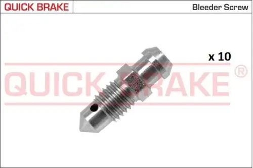 KPL=10SZT!!!! ODPOWIETRZNIK HAM. M7 X 1 S7 DŁ. 21,7 QUICK BRAKE 171-0053-10)