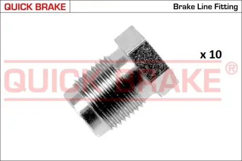 KPL=10SZT!!!! KOŃCÓWKA PRZEWODU HAM. M12X1 QUICK BRAKE 171-BX-10)