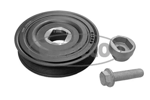 KOŁO PASOWE WAŁU KORBOWEGO RENAULT MASTER III (KIT) CORTECO 49104652)