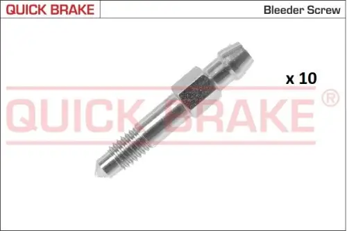 KPL=10SZT!!!! ODPOWIETRZNIK HAM. M6 X 1 S7 DŁ. 38 QUICK BRAKE 171-0013-10)
