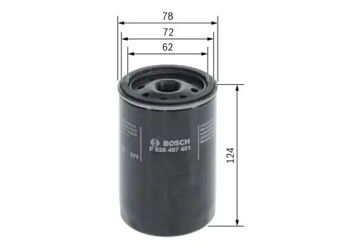 FILTR OLEJU BOSCH F 026 407 401)
