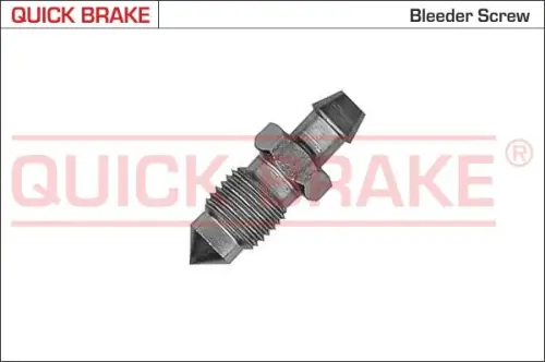 Ontluchtingsschroef / -nippel QUICK BRAKE 0039-A2)