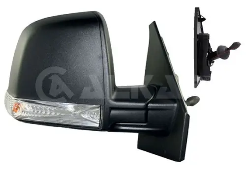 LUSTERKO ZEWNĘTRZNE FIAT DOBLO 01.10- PR ALKAR 9264838)
