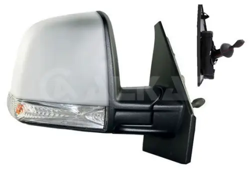 LUSTERKO ZEWNĘTRZNE FIAT DOBLO, OPEL COMBO 01.10- PR ALKAR 9240838)