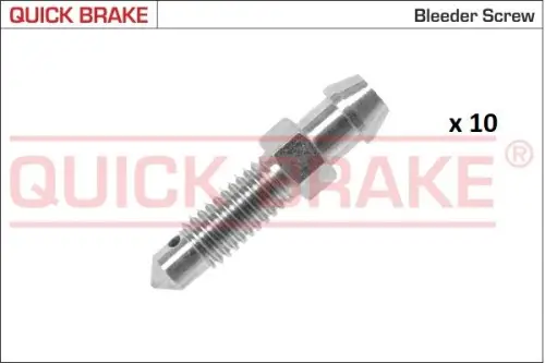KPL=10SZT!!!! ODPOWIETRZNIK HAM. M6 X 1 S7 DŁ. 29 QUICK BRAKE 171-0033-10)